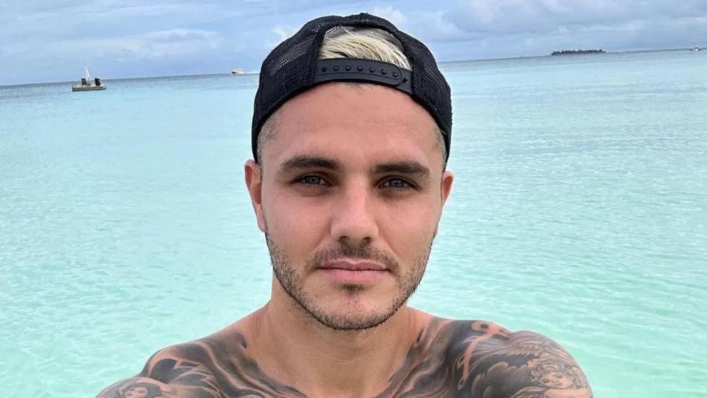 El poseto de Mauro Icardi en San Valentín, pero que no estuvo dedicado a Wanda Nara.