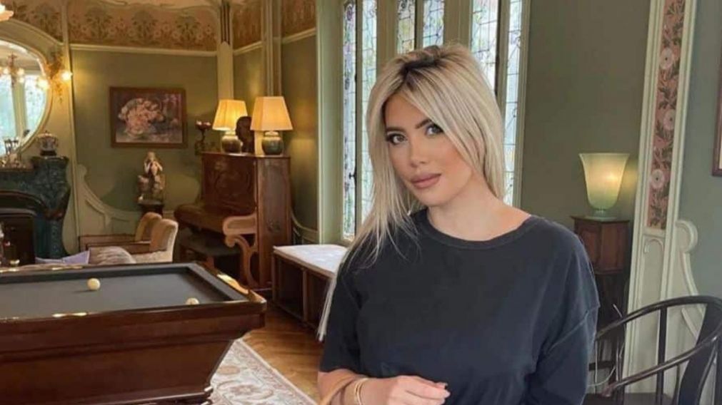Wanda Nara acondicionó su casa de campo en Milán.