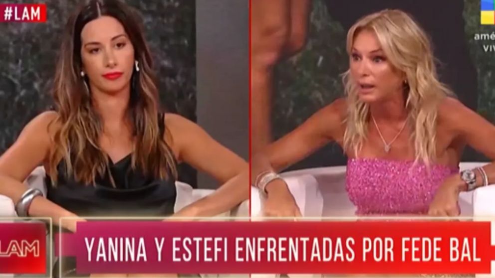 Yanina Latorre y Estefi Berardi, enfrentadas.