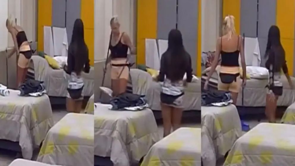 Conejo y Coti de "Gran Hermano 2022" dejaron un particular regalo" en su cama.