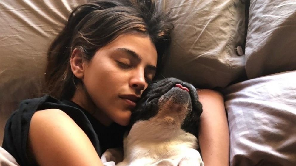 Calu Rivero despidi� a su mascota con un peculiar ritual. 