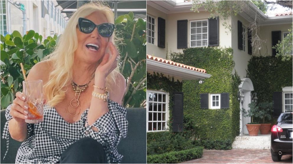 El incendio que sufrió Susana en su casa de Miami.
