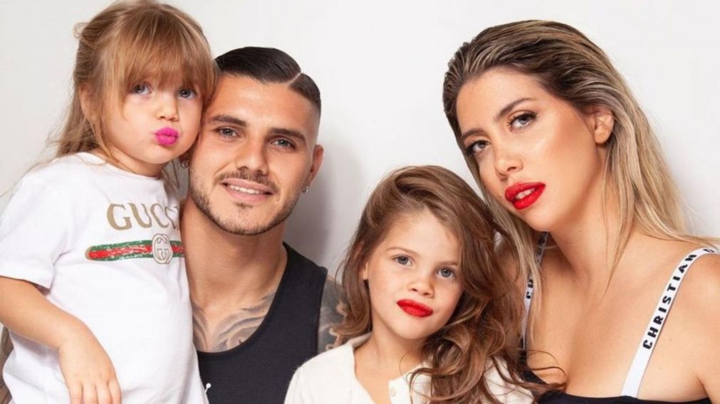 Francesca e Isabella Icardi podrían quedar bajo el cuidado de su padre.