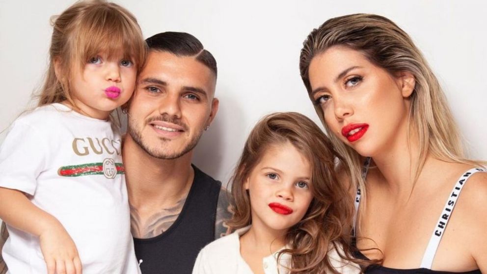 Francesca e Isabella Icardi podr�an quedar bajo el cuidado de su padre.
