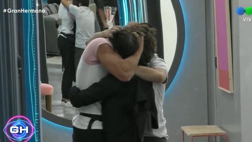 Agustín y Marcos tuvieron un esperado reencuentro en Gran Hermano.