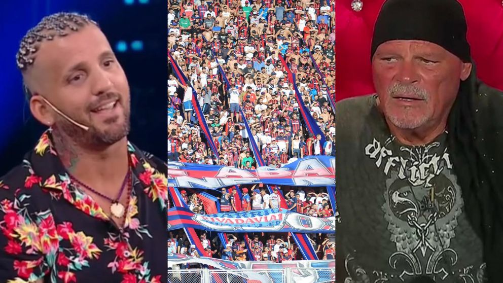 Juan de "Gran Hermano 2022" fue a ver a San Lorenzo y la hinchada cantó contra Alfa.