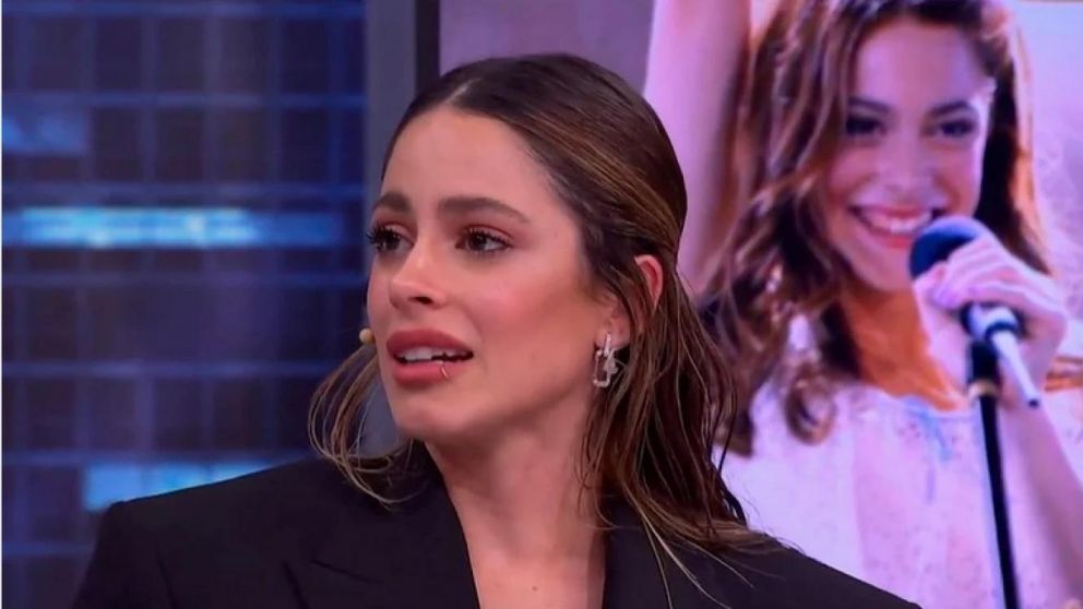 Tini Stoessel se mostró sensible en el programa más visto de España.