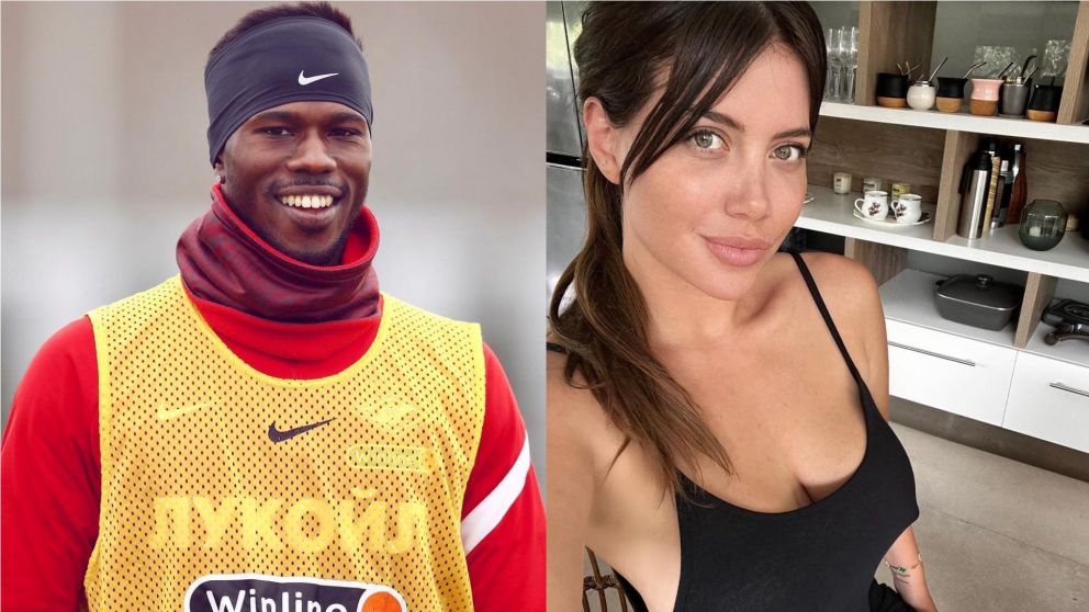 El romántico audio de Keita Baldé dedicado a Wanda Nara.