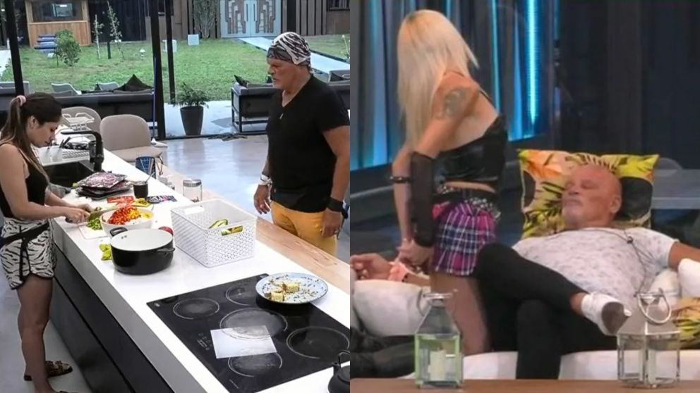 Alfa de "Gran Hermano 2022" le reveló a Romina el sueño "hot" que tuvo con Camila y su ex pareja.