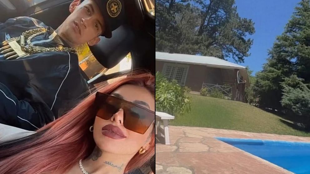 La lujosa casa que alquilaron L-Gante y Tamara Báez.