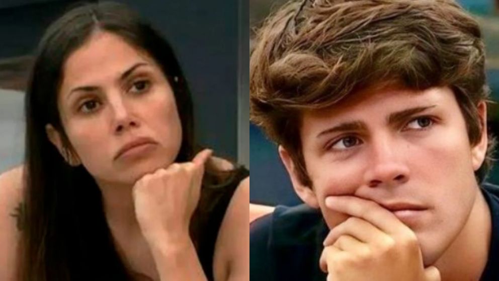 Marcos y Romina de "Gran Hermano 2022" enfrentados por el liderazgo semanal.