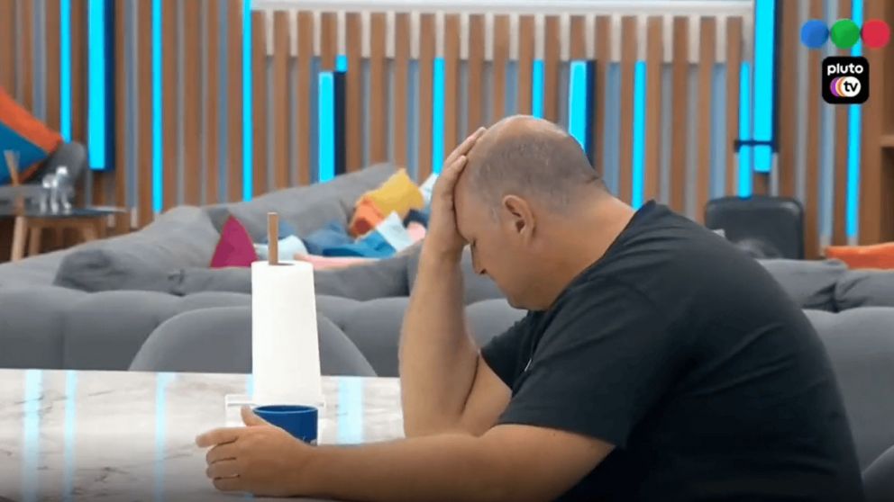 Ariel de "Gran Hermano 2022" en su peor momento.