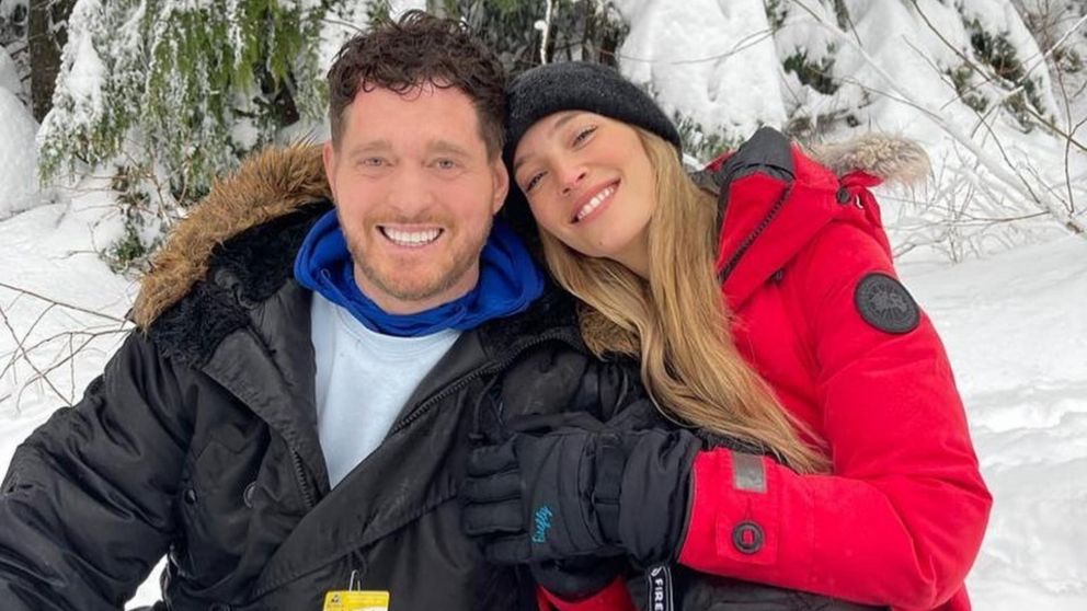 Michael Bublé y Luisana Lopilato se despiden por largas semanas.