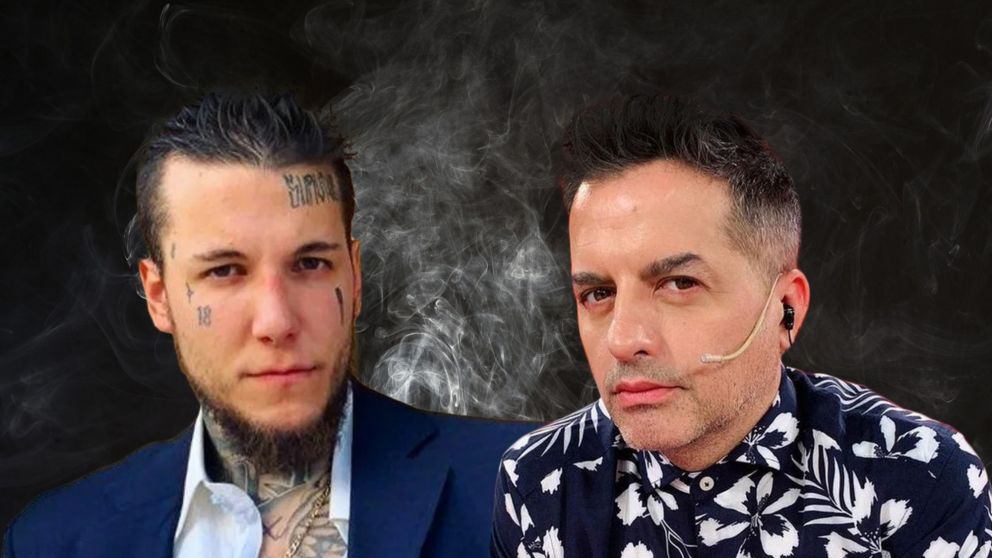 Alex Caniggia y Ángel de Brito