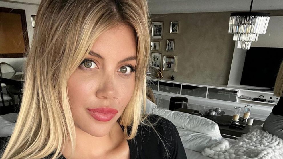 Wanda Nara, y un cambio de look radical.