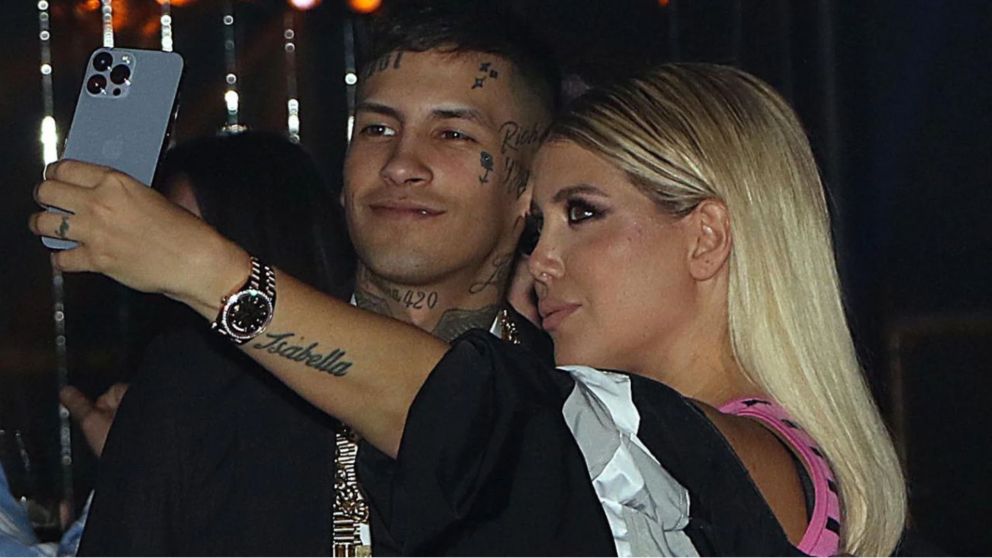 Wanda Nara ninguneó a L-Gante tras ser visto con otra mujer.