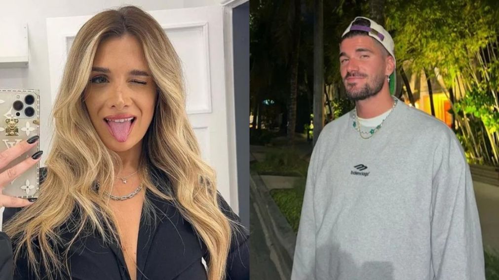 Camila Homs y Rodrigo de Paul se cruzaron en un boliche porteño.