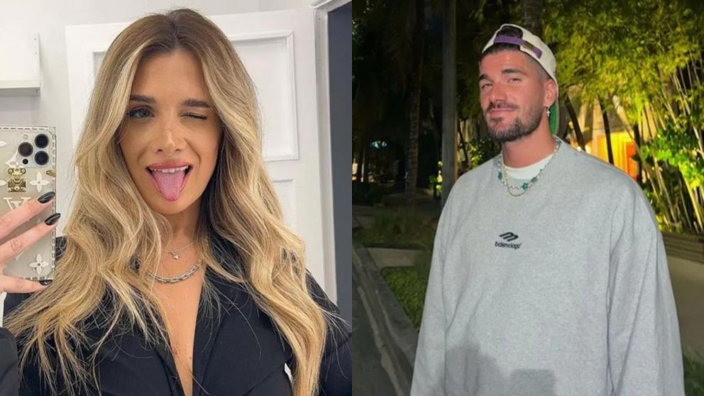 Camila Homs y Rodrigo de Paul se cruzaron en un boliche porteño.