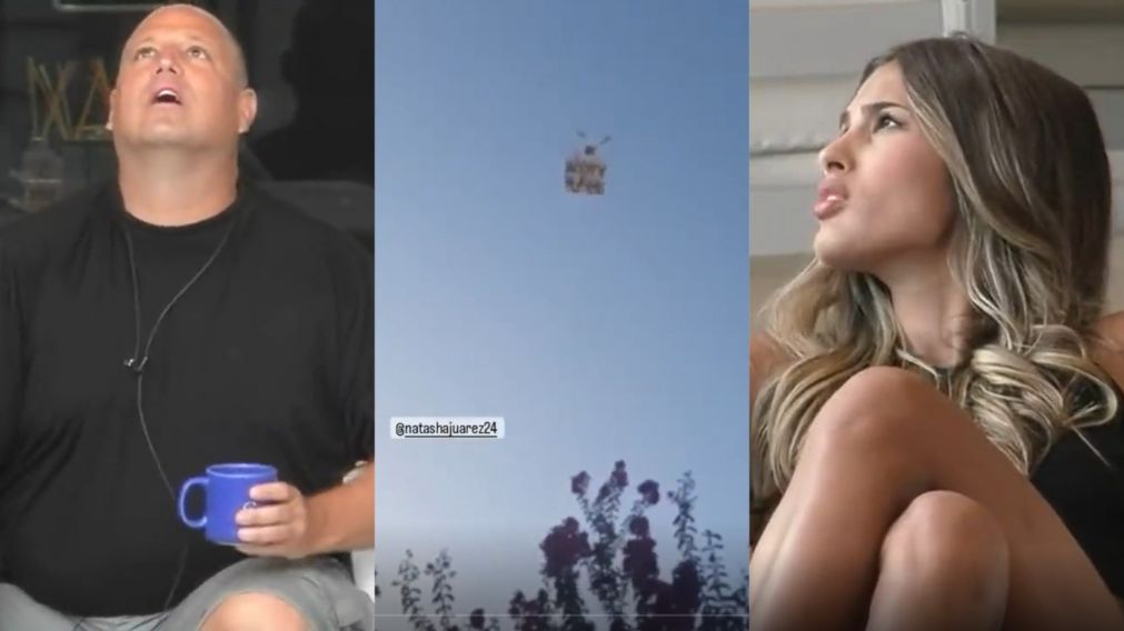 Un dron sobrevoló la casa de "GH" y plantó discordia.
