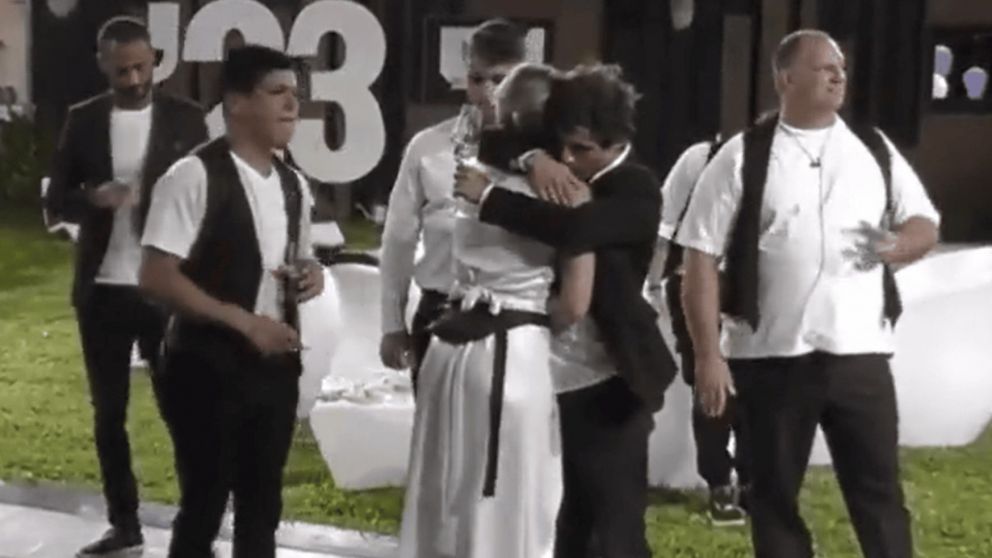 Agustín de Gran Hermano y Coti tuvieron un momento polémico en Año Nuevo.