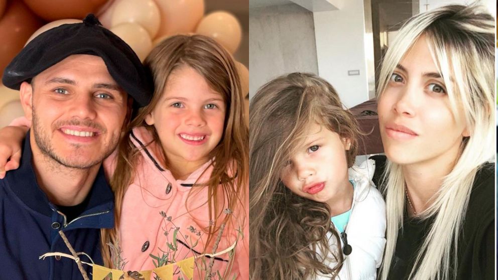 Wanda Nara y Mauro Icardi emocionados: su hija Francesca debutará como modelo en un desfile.