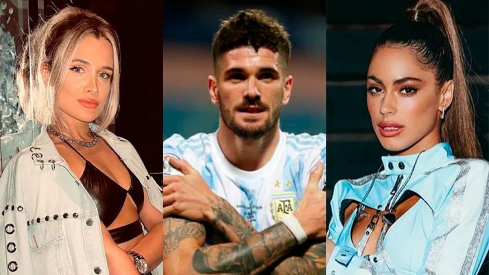 Los violentos mensajes de Cami Homs contra Rodrigo de Paul y Tini Stoessel.