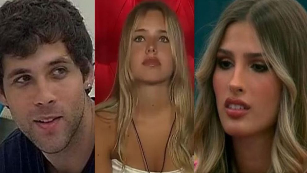 Agustín de "Gran Hermano 2022" con Julieta y Coti