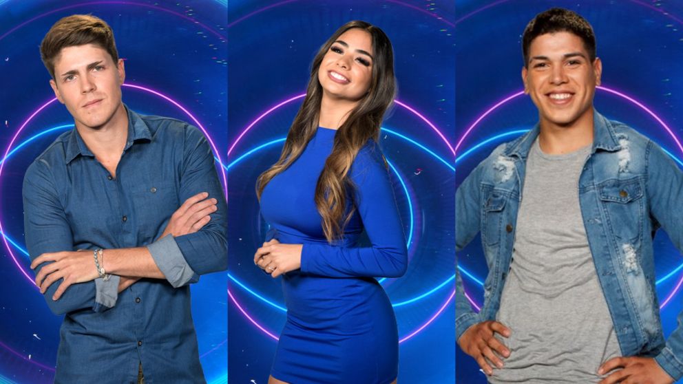 Daniela de "Gran Hermano", muy cariñosa con Marcos frente a Thiago en los festejos de Argentina campeón.