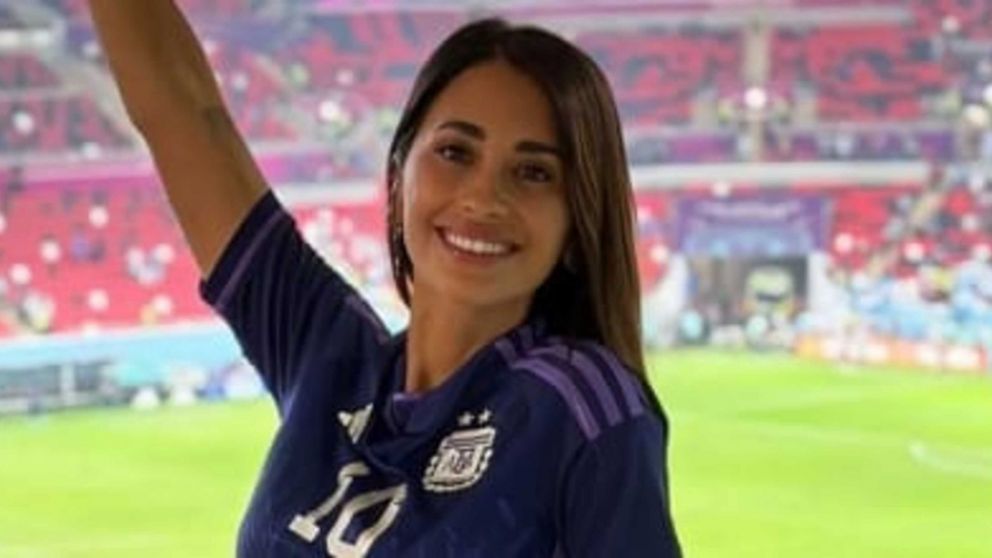 Cómo celebró Antonella Roccuzzo el triunfo de la selección en la Copa Mundial de Fútbol: las imágenes