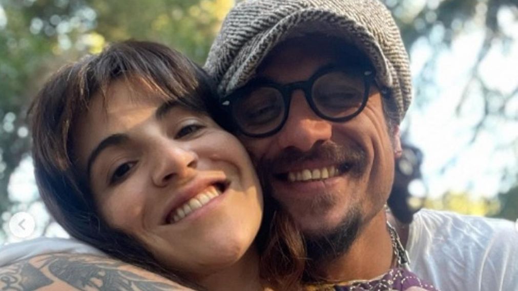 Gianinna Maradona y Daniel Osvaldo, una pareja con vaivenes.