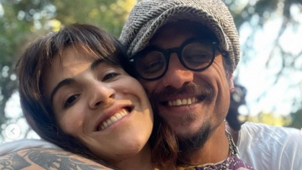 Gianinna Maradona y Daniel Osvaldo, una pareja con vaivenes.