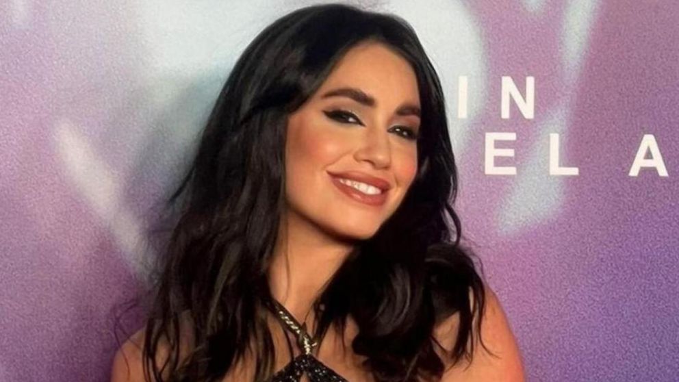 Lali Espósito llegó a Qatar para alentar a la Selección Argentina.