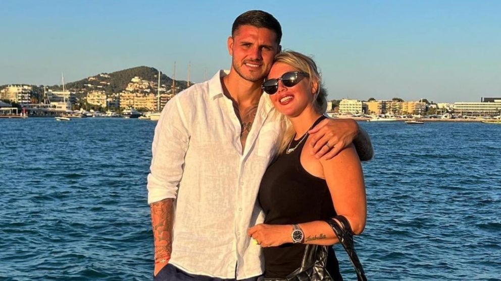 Mauro Icardi y Wanda Nara siguen separados.
