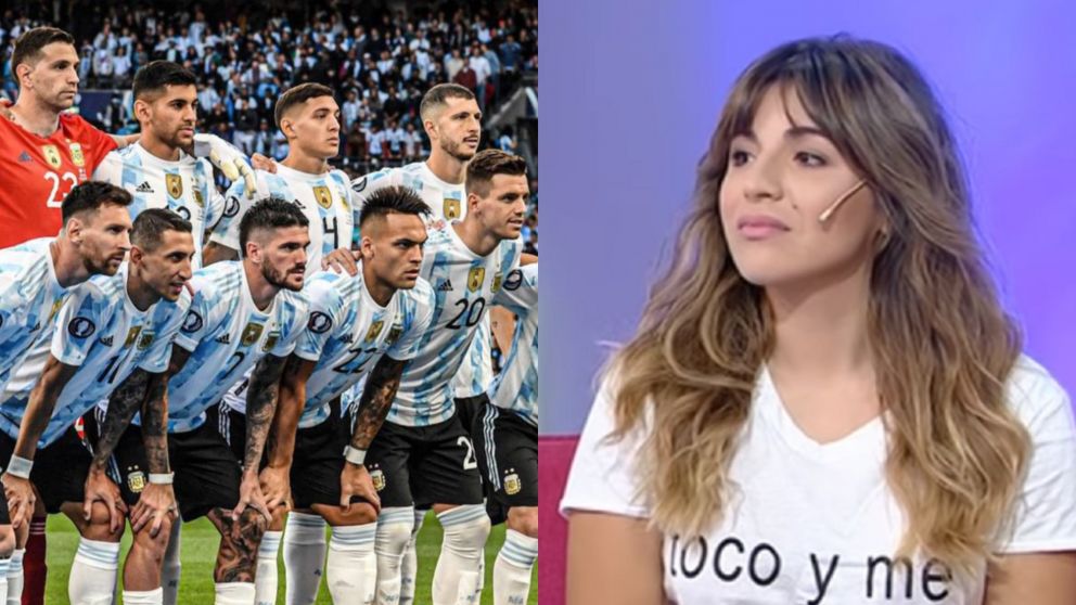 Gianinna Maradona apuntó contra la Selección Argentina.