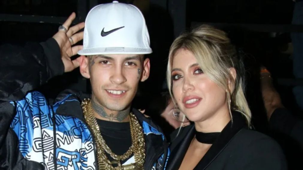 L-Gante y Wanda Nara cada vez más cómplices.