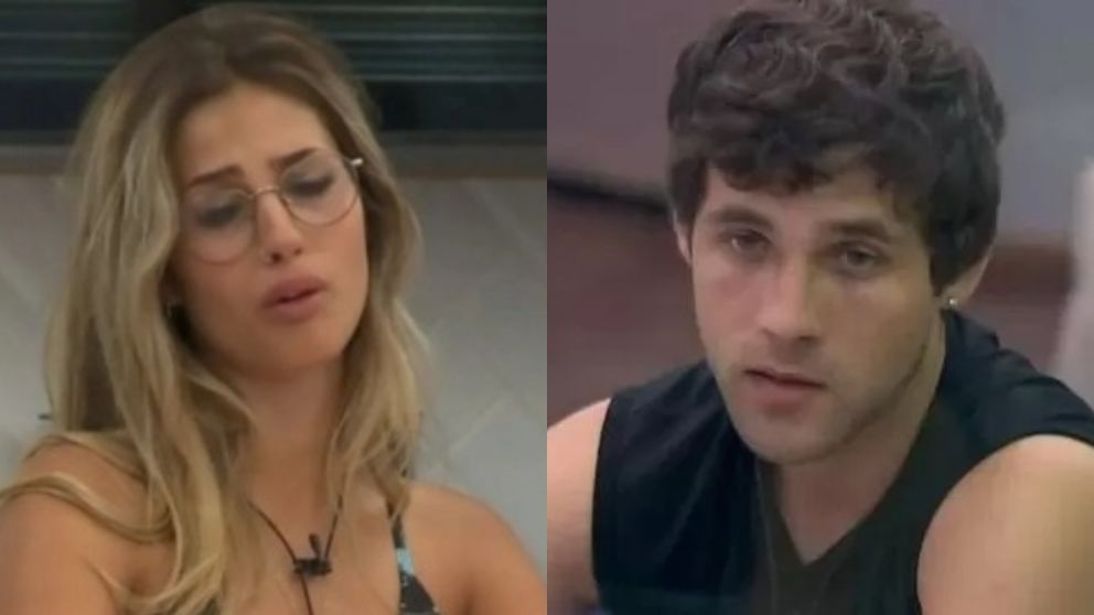 Julieta Poggio de "Gran Hermano 2022", molesta con Agustín.