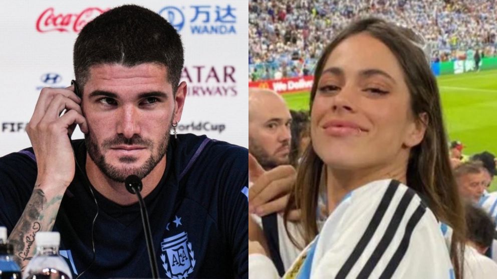 Tini Stoessel y sus festejos tras la victoria de la Selección Argentina dedicados a Rodrigo de Paul..