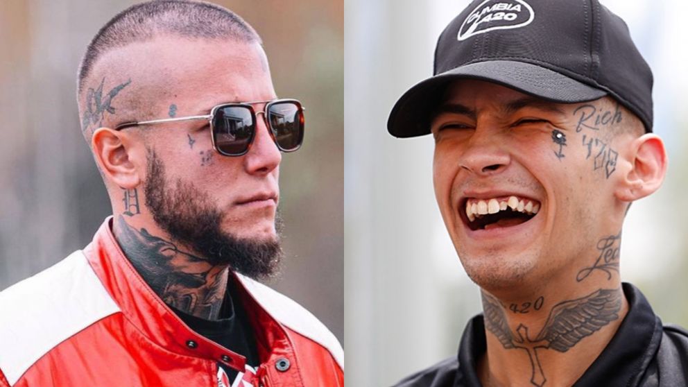 L-Gante y Alex Caniggia volvieron a cruzarse en las redes sociales