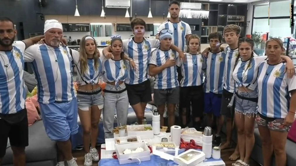 Los participantes de "Gran Hermano 2022" disfrutaron y sufrieron durante el partido de Argentina.