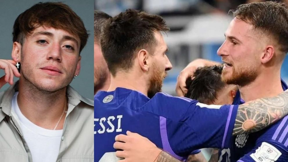 Paulo Londra y su predicción sobre el partido de la Selección Argentina.