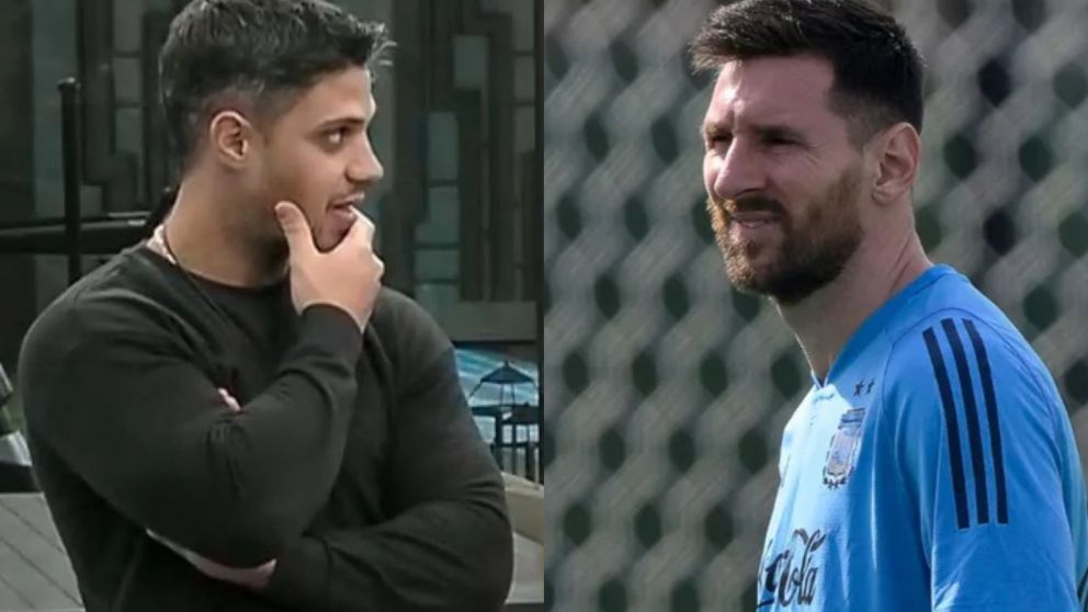 Conejo sorprendió con una confesión "hot" sobre Leo Messi
