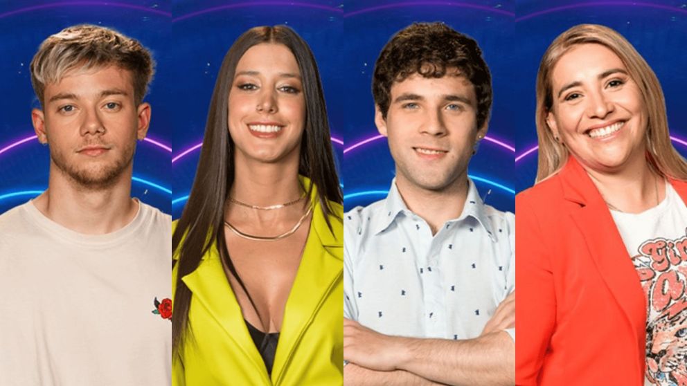 Uno de estos participantes abandonó la casa en la última gala de nominación