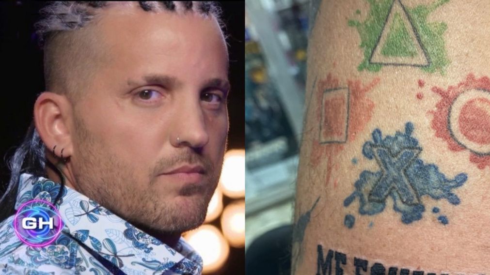 Juan de "Gran Hermano" se tatuó en honor a su paso por la casa más famosa del país