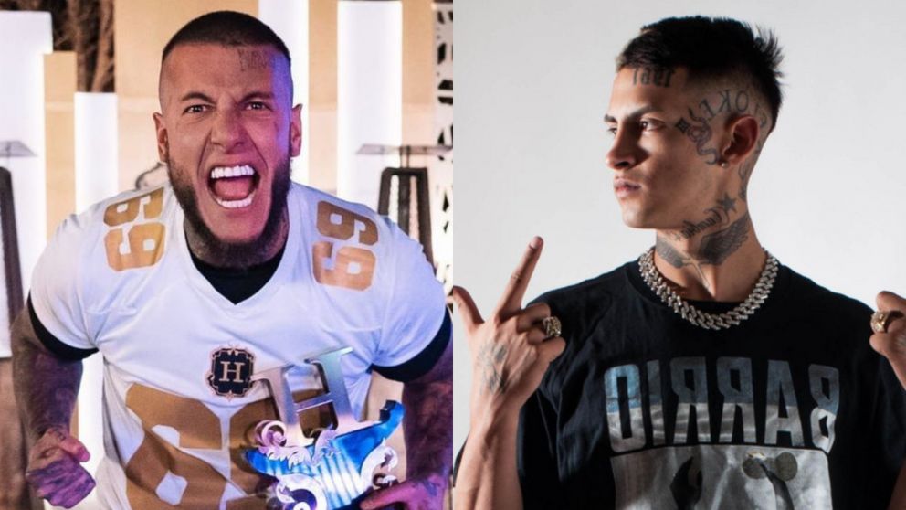 Alex Caniggia amenazó a L-Gante a través de Instagram