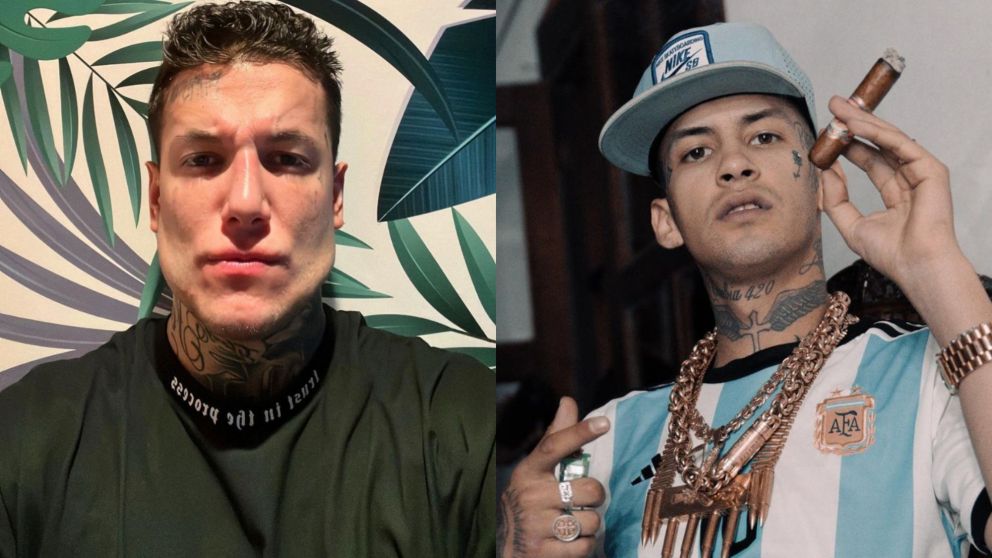 Alex Caniggia continu� el ida y vuelta con L-Gante en las redes sociales