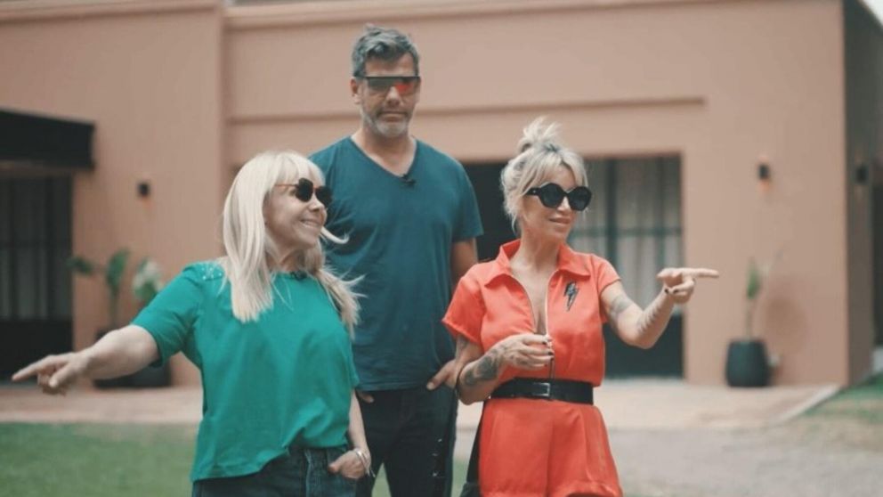 Florencia Pe�a ya est� en Salta junto a su futuro marido y Claudia Villafa�e para dar el s� esta noche.