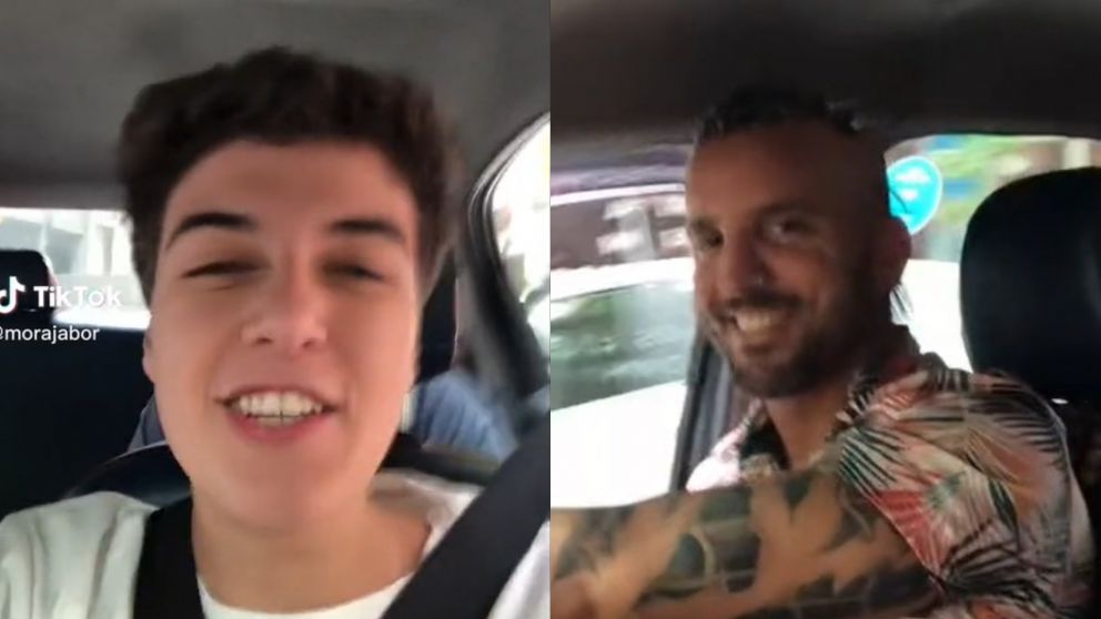 Juan de "Gran Hermano 2022" y Mora se reencontraron en su taxi.