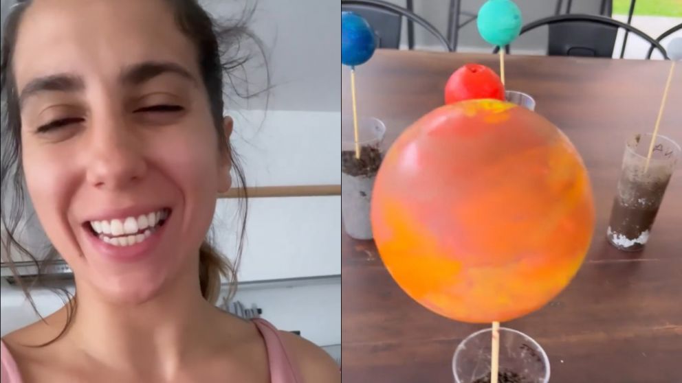 Cinthia Fern�ndez apunt� contra las maestras de sus hijas por una tarea que les dejaron: "No nos hagan hacer esta huevada..."