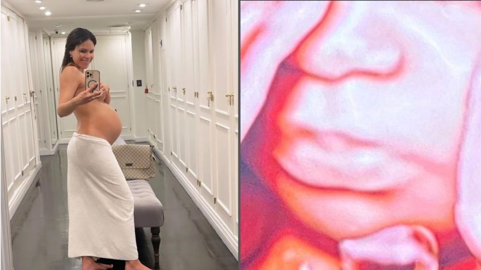 Barby Franco reveló como es la cara de su hija en una ecografía: las imágenes