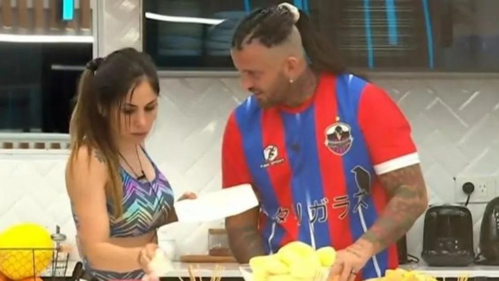 Juan cada vez más cerca de Romina de "Gran Hermano".